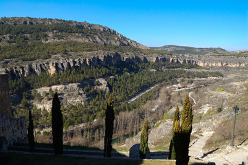 Hoces del río Júcar, vista desde Cuenca