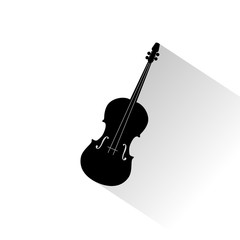 Vector icon cello 
