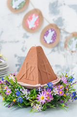 Easter Chocolate Quark Dessert, Paskha