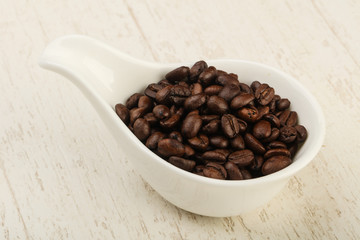 Roasted coffee beans