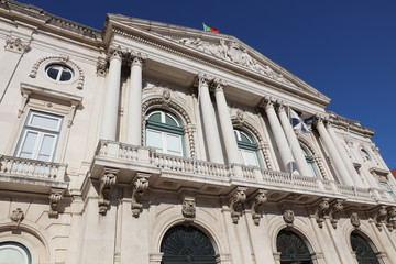 Rathaus in Lissabon. Portugal