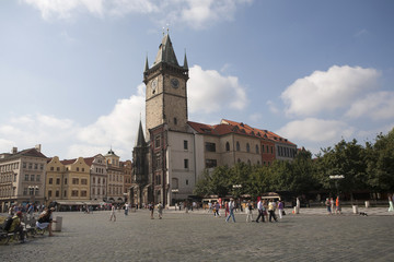 Obraz premium Vintage Prague building