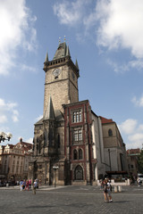 Fototapeta na wymiar Vintage Prague building
