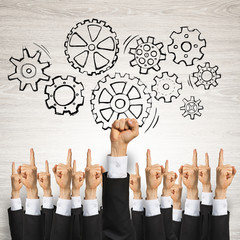 Business and teamwork concept