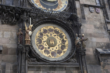 Vintage Prague building