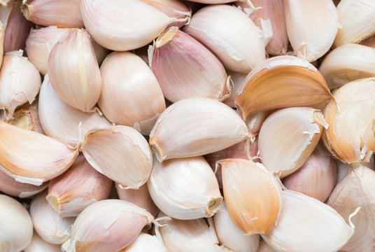 chinese garlic for background