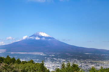 Mount Fuji viewing from Otome pass,Hakone