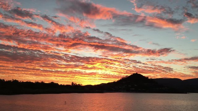 Sunset in the Whitsundays Australia
