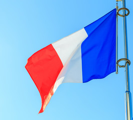 Naklejka na ściany i meble the flag of the French Republic