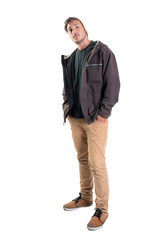 Naklejka premium Casual young man