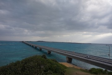 Obraz premium 池間大橋 宮古島