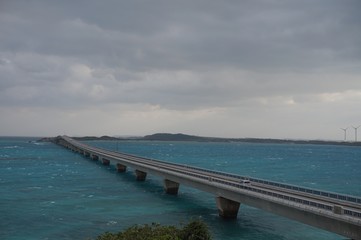 Obraz premium 池間大橋 宮古島