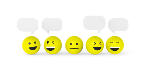 Smiley ist gelangweilt