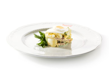 Meat and Egg Salad