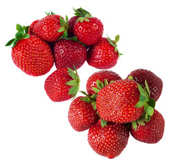 Fresh red strawberries