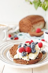Chocolate breakfast bread