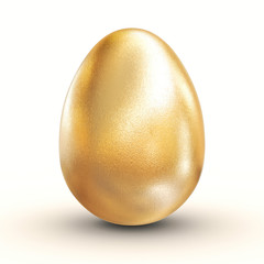 Fototapeta premium 3d golden egg