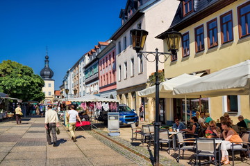 Saalfeld, Stadtzentrum