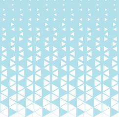 abstract geometric halftone triangle gradient pattern background