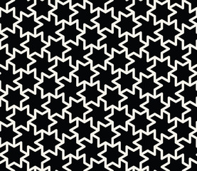 arabic stars graphic design pattern seeamless background