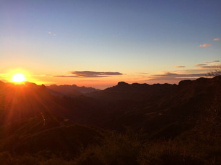 Sonnenuntergang auf Gran Canaria