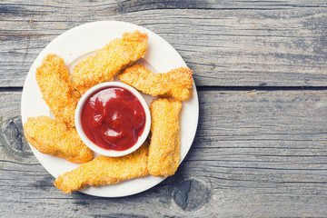 fried chicken strips