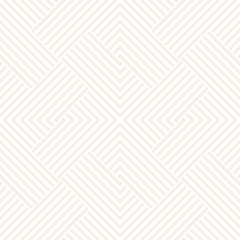 Repeating Geometric Stripes Tiling. Vector Seamless Monochrome Pattern