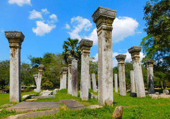 Sri Lanka Anuradhapura Pilars - 138934968