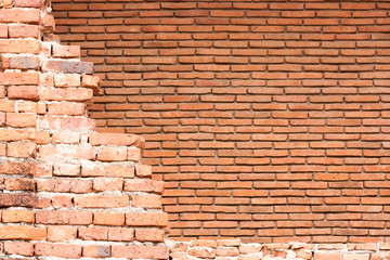 old brick wall texture and background