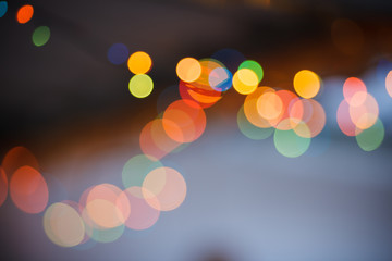 abstract bokeh bright colourful background