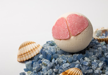 Salt bath bombs, essential oils, aromatherapy, spa