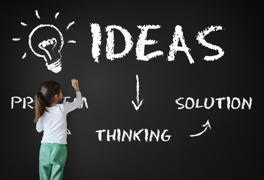 Ideas Innovation Lightbulb Icon Concept