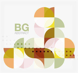 Modern geometrical abstract background