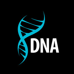 vector logo dna