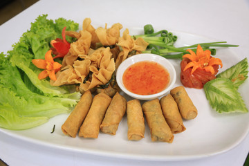 Thai Spring Rolls 