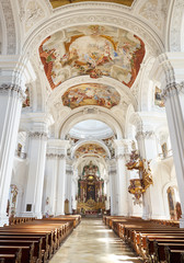 Fototapeta na wymiar Basilika St. Martin in Weingarten 
