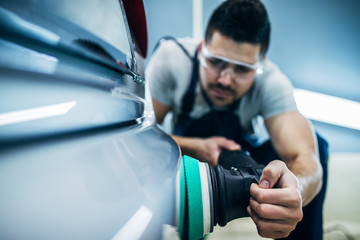 Doing a car polish