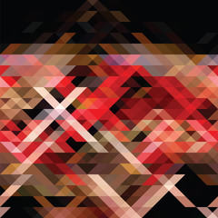 Triangle vector background