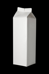 Milk Box per liter on Black