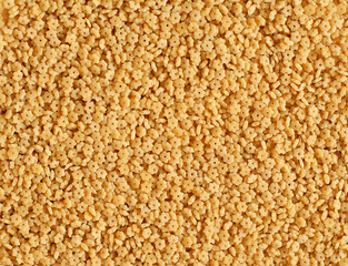 Italian pasta in shape of stars