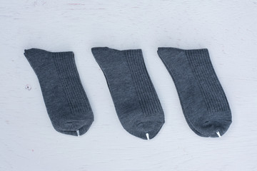 Sock stripes,Socks on wooden background,Sock for businessman,
