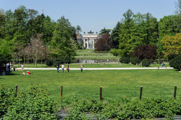Milano, parco Sempione