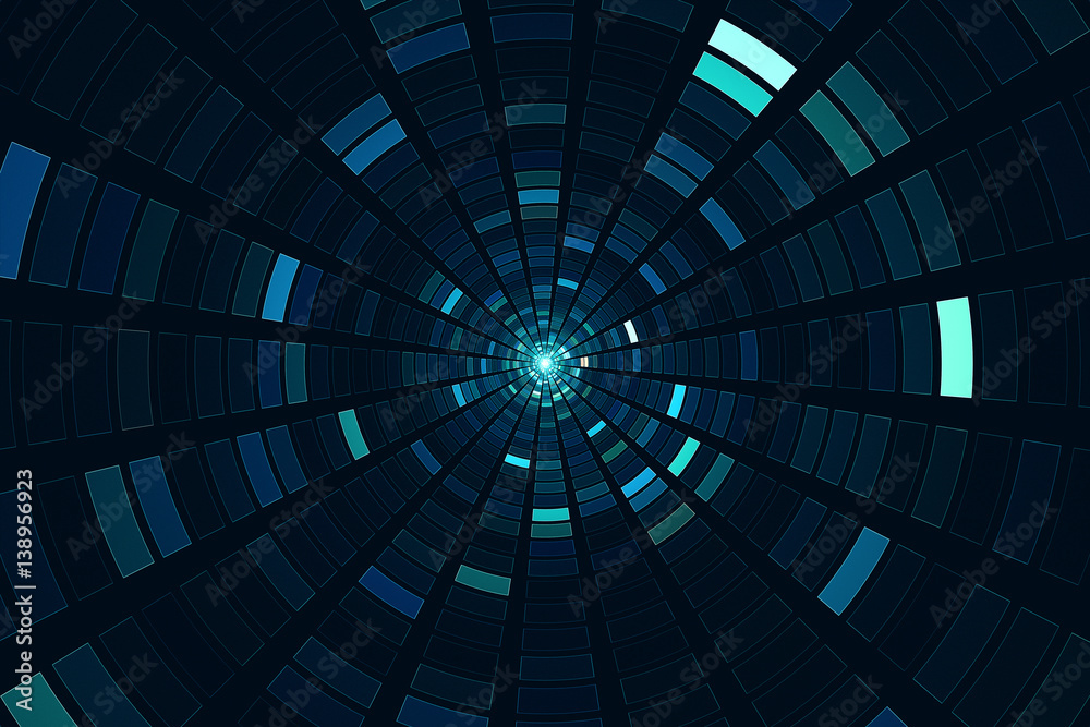 Canvas Prints abstract science fiction futuristic background