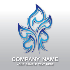 Obraz premium Abstract logo company