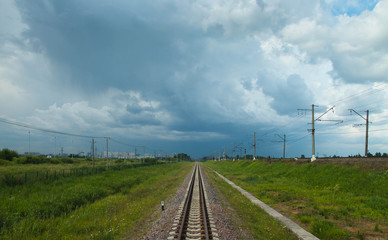 Fototapeta na wymiar St.Petersburg Childres' railway