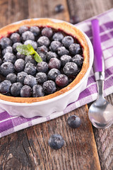 blueberry tart