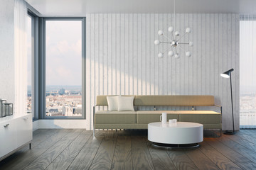 Obraz na płótnie Canvas modern design of living room