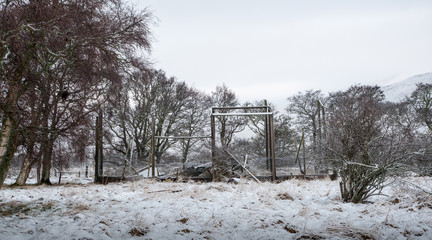 Derelict barn