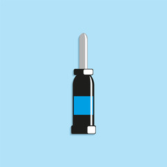 Nasal spray. Vector icon.