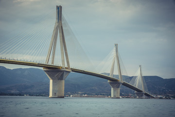 Rio-Antirrio Bridge (Charilaos Trikoupis) in Patras